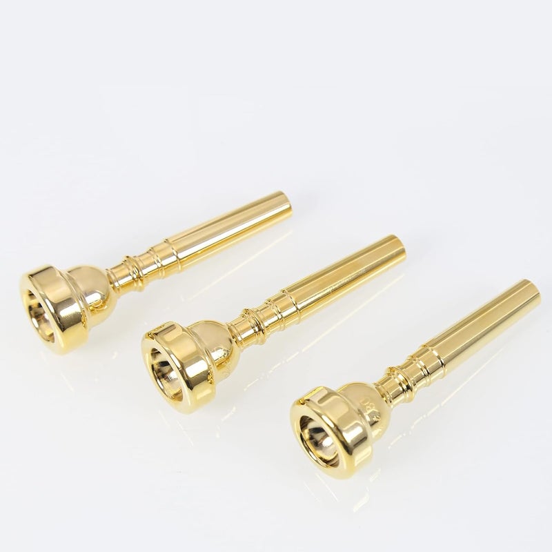 Danchet Gold Plated Metal Trumpet Mouthpiece, 7C Gold - For Beginners and Professionals, Trumpet Accessories.… - Image 5